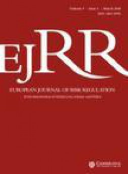 European Journal Of Risk Regulation雜志