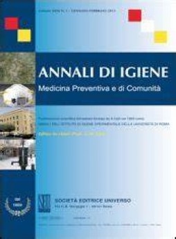Annali Di Igiene Medicina Preventiva E Di Comunita雜志